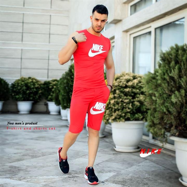 ست تاپ و شلوارک مردانه Nike مدل Royal